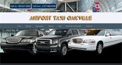 Desktop Screenshot of airporttaxioakville.com